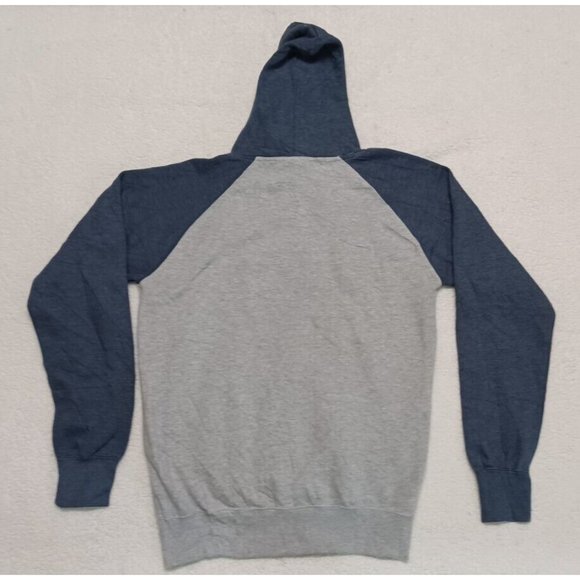 Northern Souvenirs Mens Gray Two-Tone Minnesota Outting Full Zip Hoodie Sz M - Picture 3 of 9